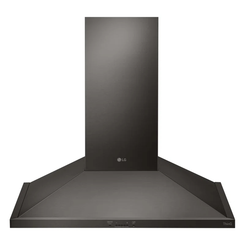 35.4" 600 CFM Ducted Wall Mount Range Hood with Nightlight