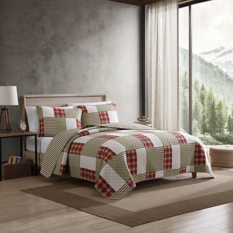Eddie Bauer Eddie Bauer Camano Island Reversible Cotton Quilt Set