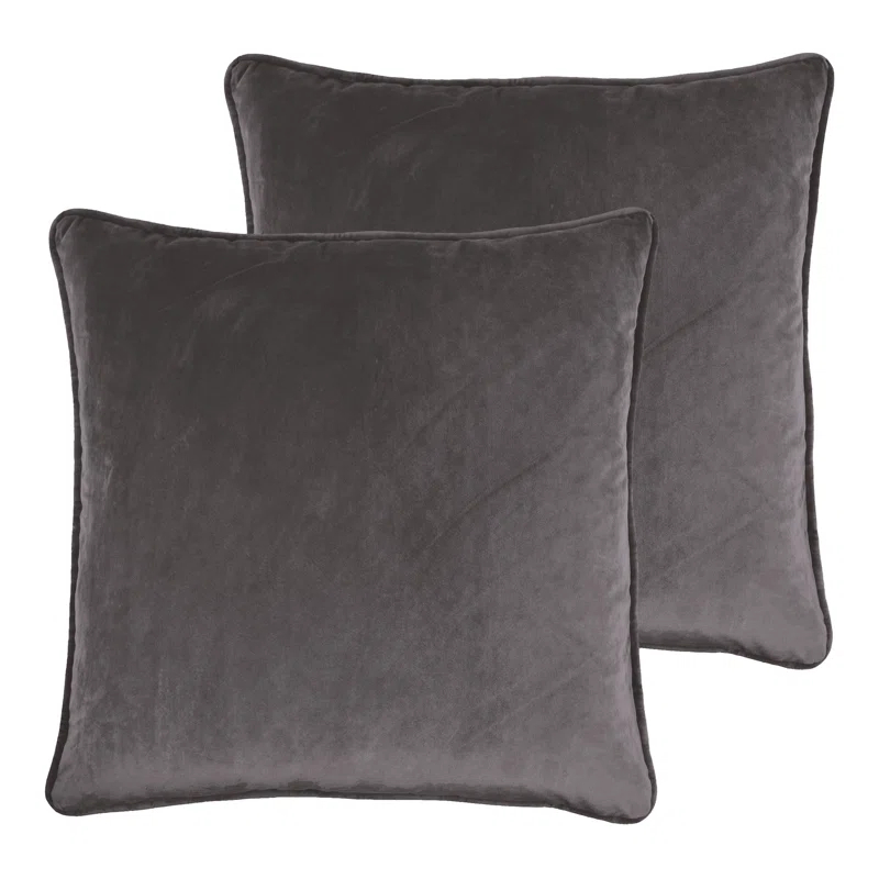 Sherry Kline Velvet Pillow Velvet Reversible Throw Pillow (Set of 2)
