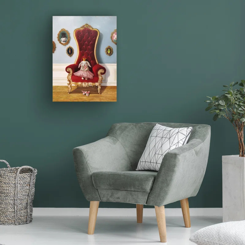 Trinx " Little Princess " by Lucia Heffernan Painting Print