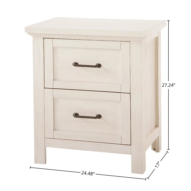 Westfield 2-Drawer Traditional Nightstand