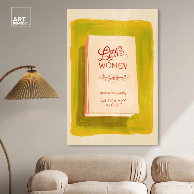 Art Remedy Little Women Canvas Fashion Art Prints by Art Remedy