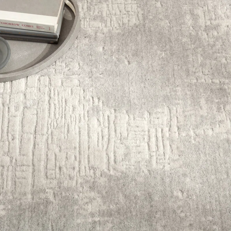 Dash and Albert Rugs Bennett Grey Handwoven Wool Rug