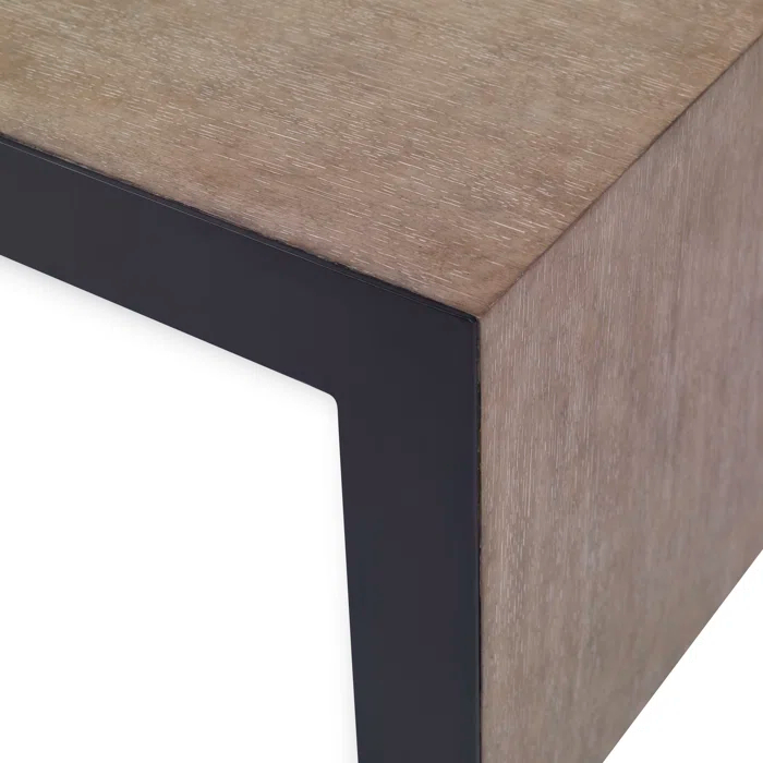 Structure Solid Wood Top Coffee Table