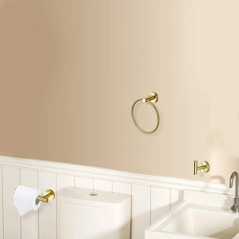 PENGFANG WORLDWIDE LLC 3 -Piece Stainless Steel Bathroom Hardware Set With Mounting Hardware GGP164371