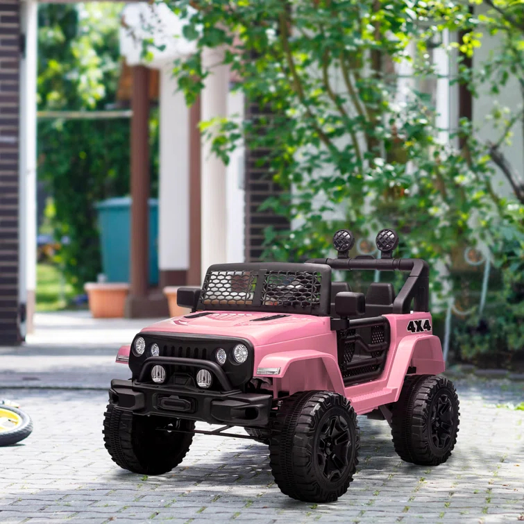 Aosom Aosom 12 Volt 1 Seater All-Terrain Vehicles Battery Powered Ride On with Remote Control
