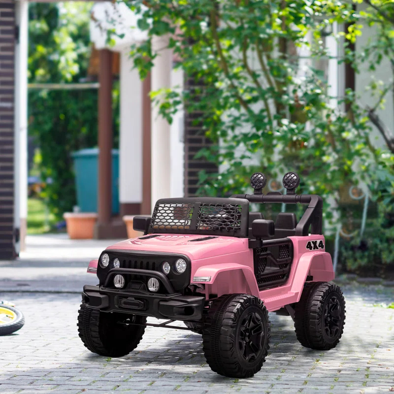 Aosom Aosom 12 Volt 1 Seater All-Terrain Vehicles Battery Powered Ride On with Remote Control