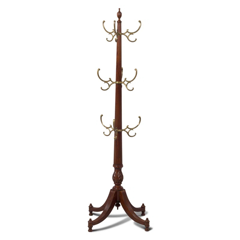 Scarborough House Metal Freestanding 3 - Hook Coat Rack