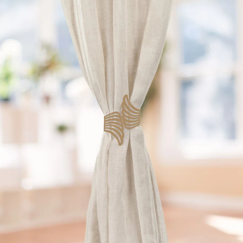 Evideco Angel  Metal Wings Curtain Tieback – Elegant and Durable Design
