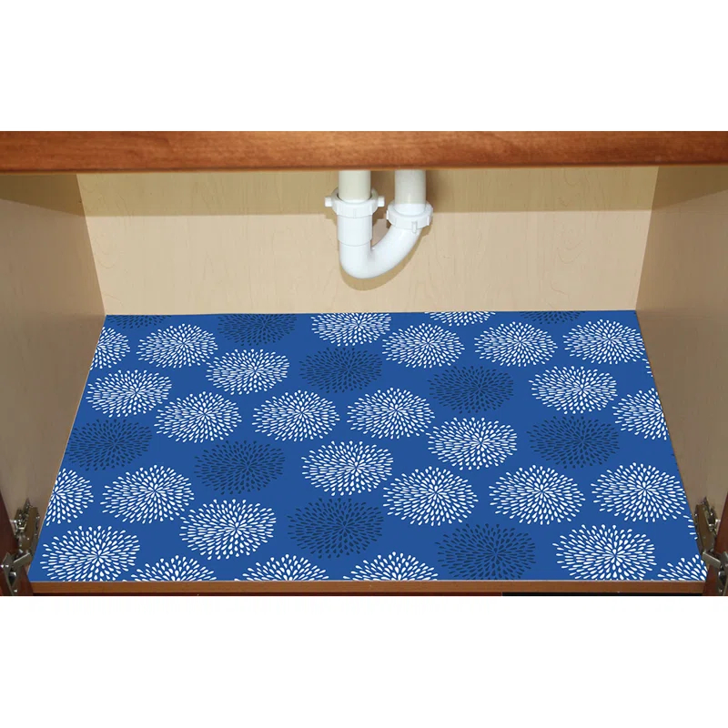 Drymate XL Under Sink Mat, Protective Cabinet Liner For Kitchen & Bathroom - Absorbent, Waterproof, Machine Washable (24”x59”) (Charcoal) (USA Made)