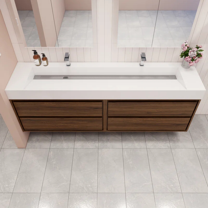 Better Vanity Victoria 84''Bathroom Vanity Base