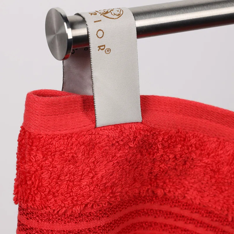 Superior Heritage Certified Egyptian Cotton Plush Absorbent Luxury Bath Towel (Set of 2)