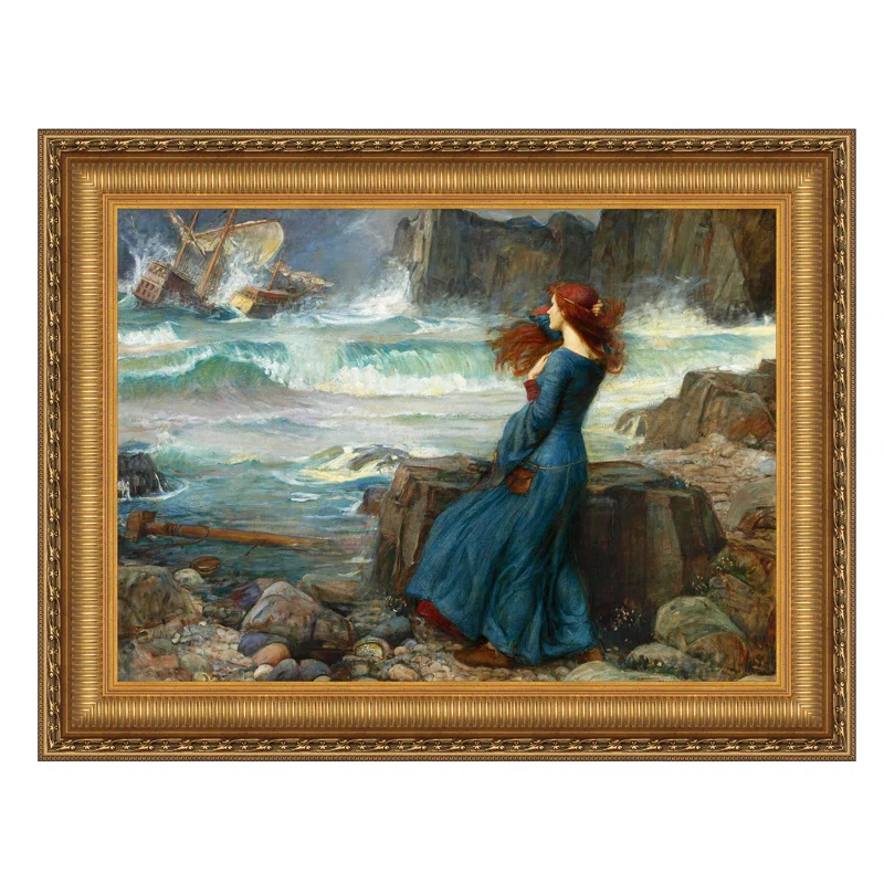 Design Toscano " Miranda The Tempest " by John William Waterhouse