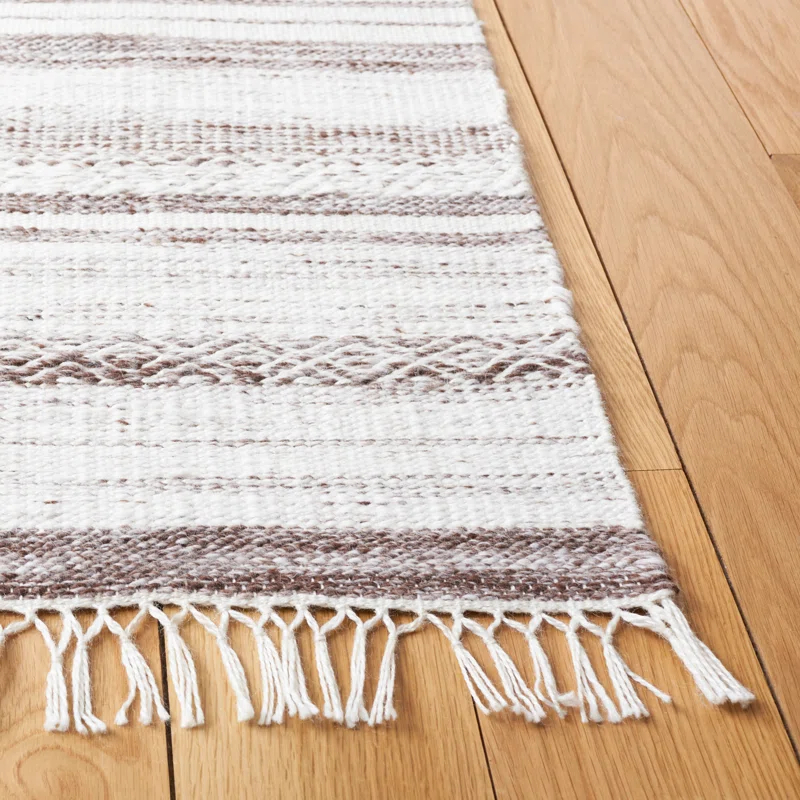 Foundry Select Striped Kilim Flat Weave Performance Striped Rug