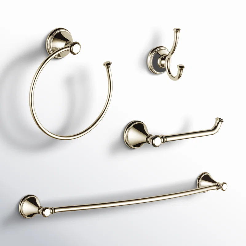 Cassidy Delta 4 Piece Bathroom Hardware Set
