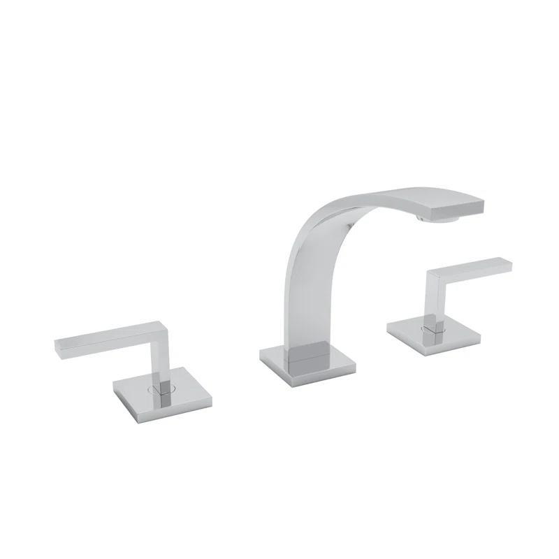 Rohl WA102L-APC-2 Wave Widespread Lavatory Faucet