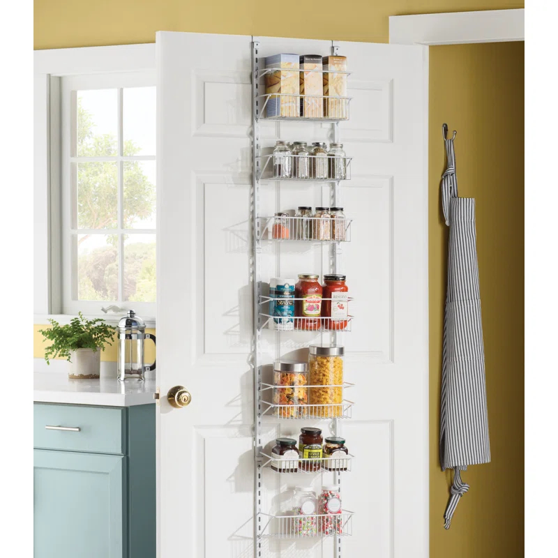 Wall Cabinet Door Organizer
