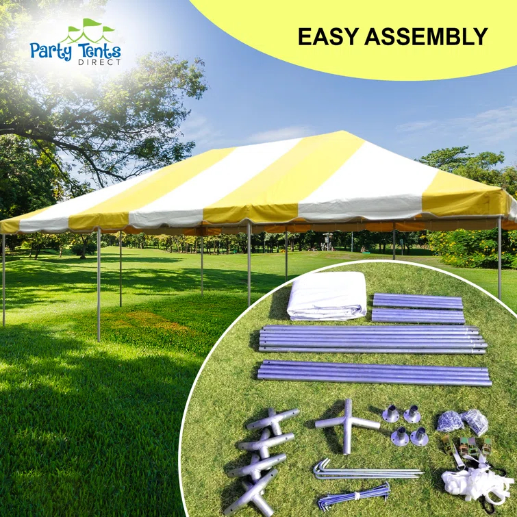 Party Tents Direct Galvanized Steel Party Tent