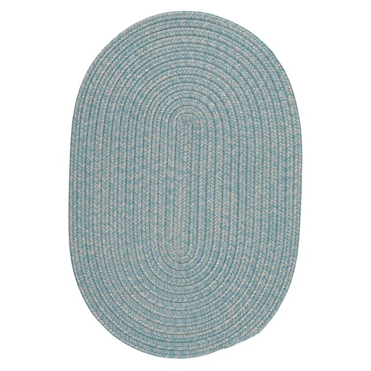 Latitude Run® Future Tense Indoor / Outdoor Reversible Area Rug - Light Blue & Reviews | Wayfair
