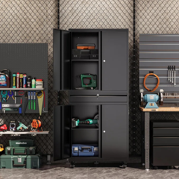 Latitude Run® 73" Lockable Storage Cabinet