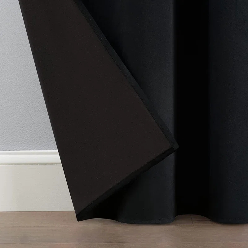 Polyester Room Darkening Curtain Pair