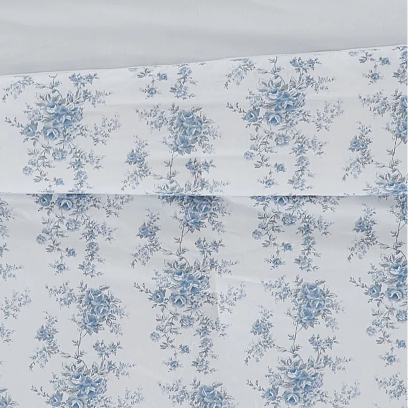 The Farmhouse by Rachel Ashwell Cotton Plain Weave Floral Comforter Set