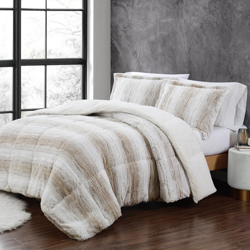 Christian Siriano Christian Siriano NY Snow Leopard Comforter Set