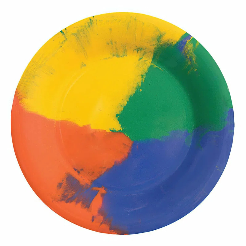 G.E.T. 9'' Melamine Salad/Dessert Plate (Set of 12)