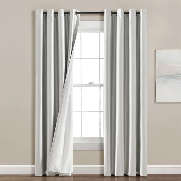 Lush Decor Blackout Curtain Single Panel