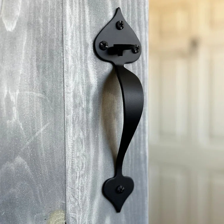 Acorn Heart Combination Rim Latch