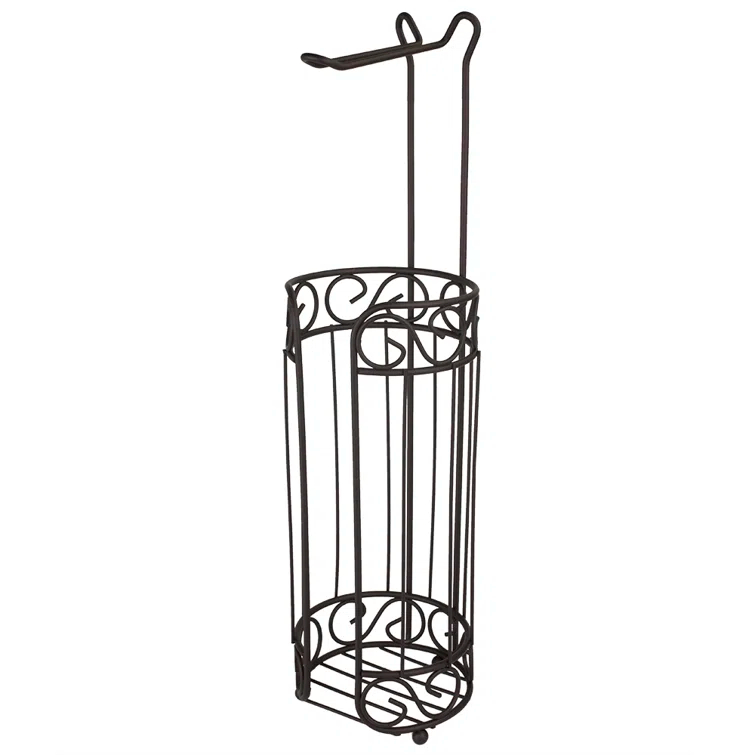 Fleur De Lis Living Margarida Free Standing Toilet Paper Holder