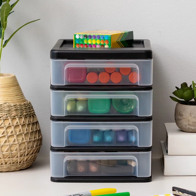IRIS USA, Inc. Compact System Desk Organizer - Set of 2