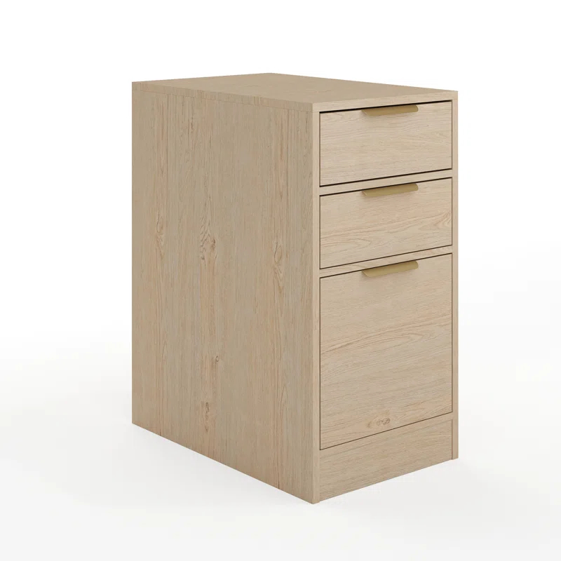 Martha Stewart Martha Stewart Kayden Home Office Modular 3 Drawer File Cabinet