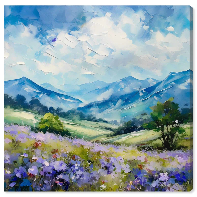 Art Remedy Field Of Dreams Canvas Coastal Farmhouse Wall Art by Art Remedy