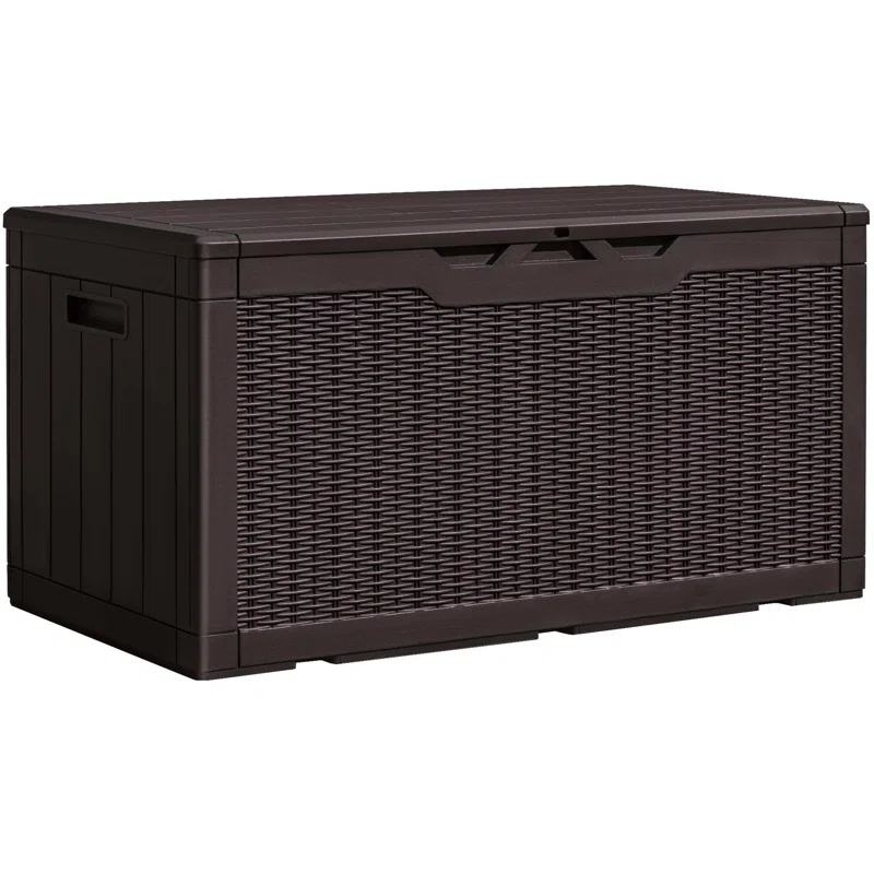 FLOORING CENTER LLC 100 Gallon Resin Deck Box