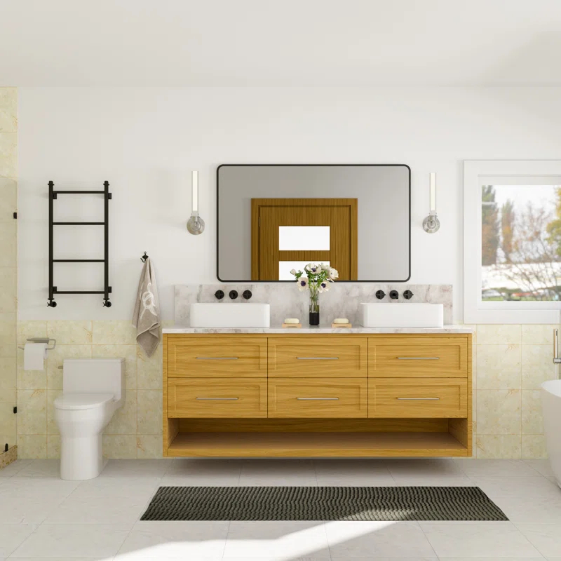 Lordear H-MTLC-T133 Lordear 1.28 Gallons GPF Elongated Comfort Height Floor Mounted One-Piece Toilet (Seat Included)