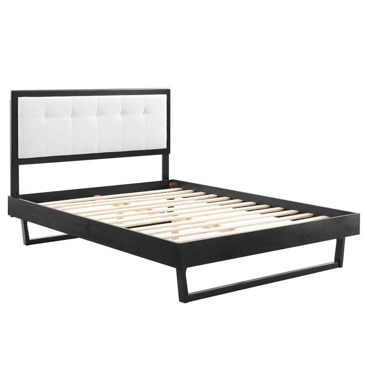 Modway Willow Wood Platform Bed with Angular Frame