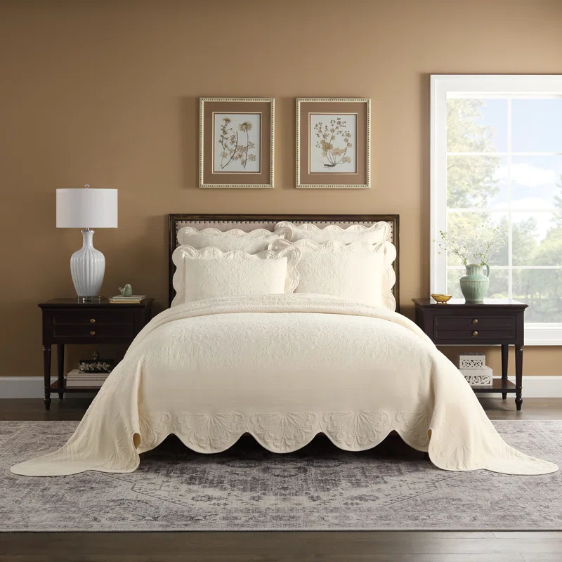 Historic Charleston Charleston Estate Bedspread, Floral Bedding