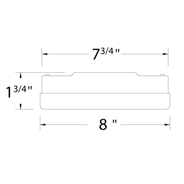 Modern Forms Aviator 8'' 1 - Light LED Bowl Ceiling Fan Light Kit