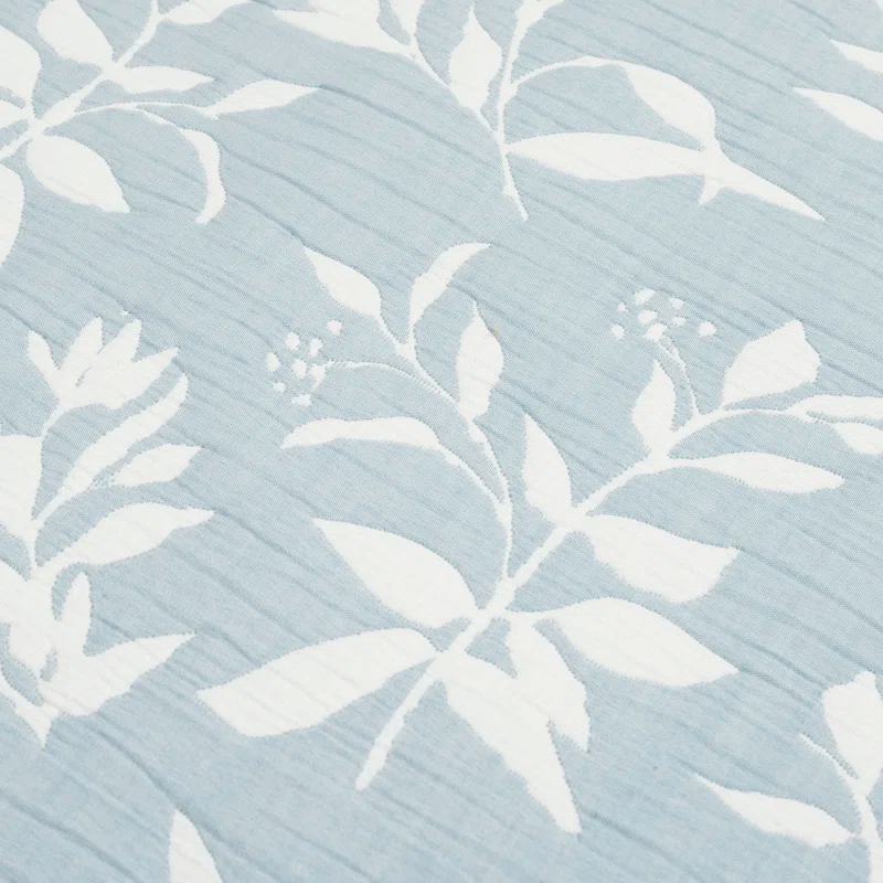 Lush Decor Floral Jacquard Reversible Soft Matelassé Quilt 3Pc Set