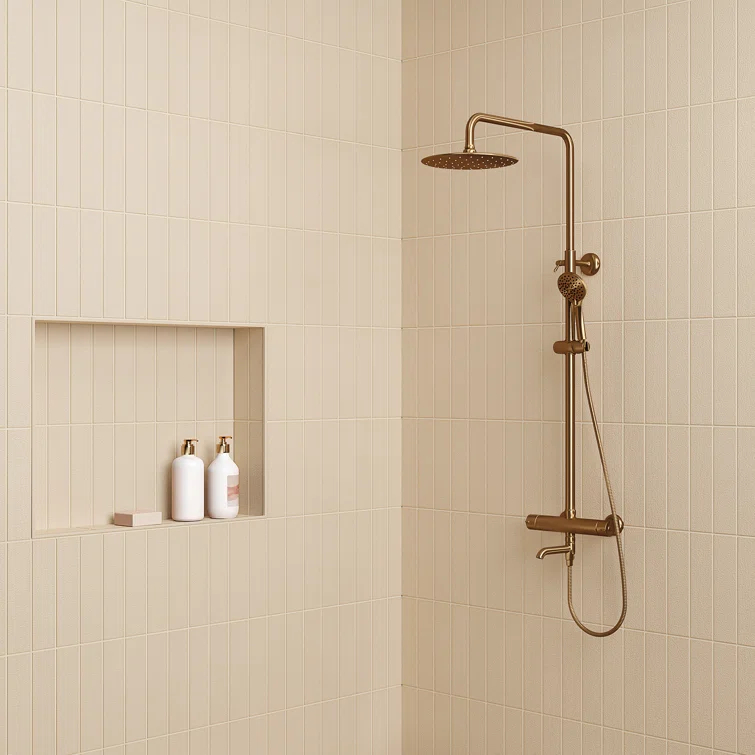 Sahara 3" x 12" Porcelain Wall & Floor Tile (Set of 48)