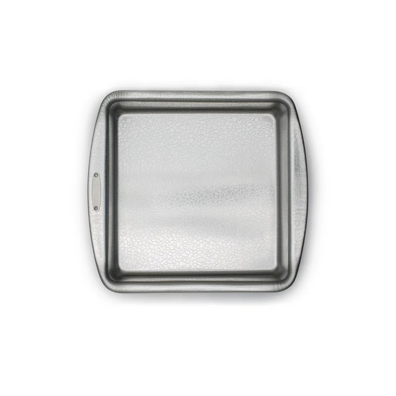 Doughmakers 10'' Aluminum Non-Stick Square Cake Pan