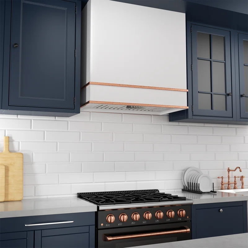 Akicon Akicon 36" Stainless Steel 600 CFM Ducted (Vented) Wall Mounted Required Range Hood