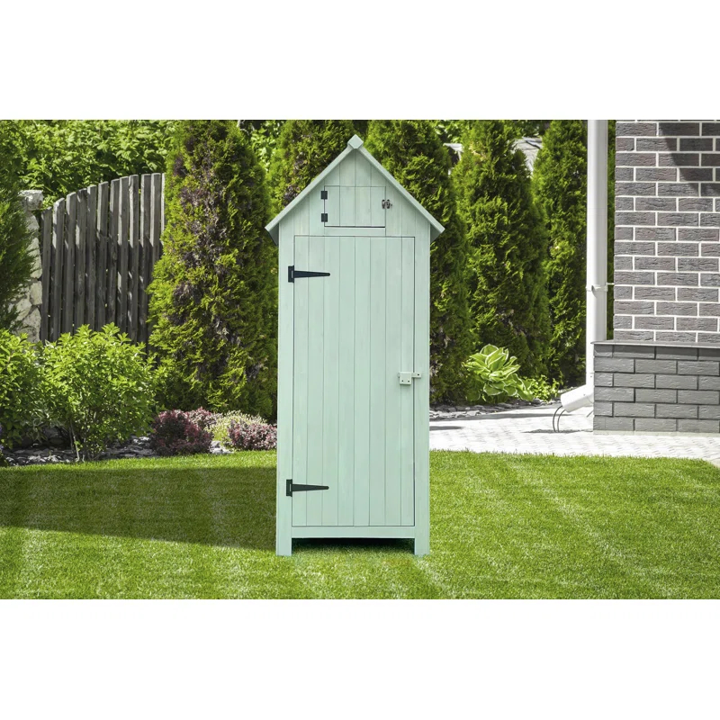 Hanover 2 ft. 5 in. W x 2 ft D Solid Wood Storage Shed