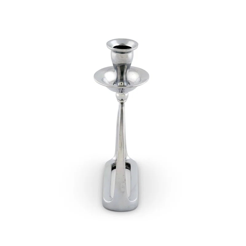 Arthur Court Designs Equestrian 8'' H Metal Tabletop Candlestick