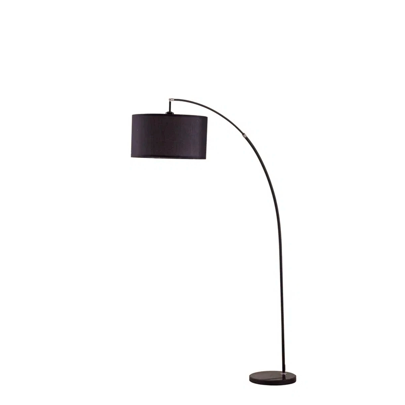 Hokku Designs 86" Tall Metal Floor Arc Lamp "Allegro", and
