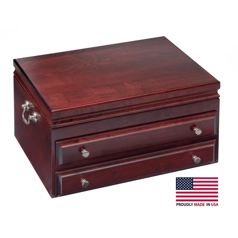 American Chest Wood Rectangle Chest / Box