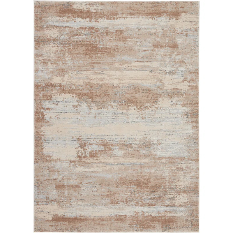 17 Stories Modern Beige Area Rug