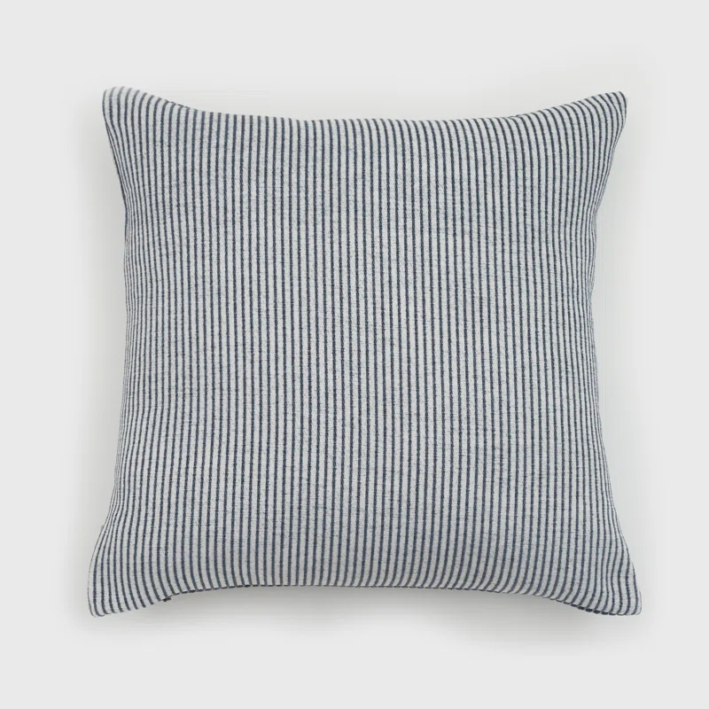 EverGrace Elsa Reversible Pinstripes Striped Reversible Throw Pillow