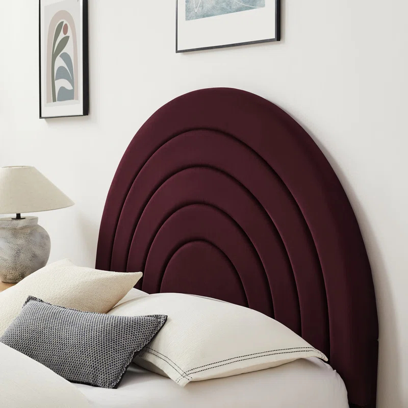 Modway Solana Arched Performance Velvet Platform Bed